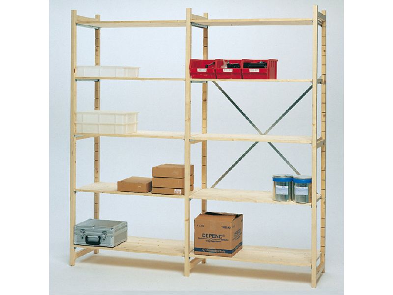 Compleet Houten Rek