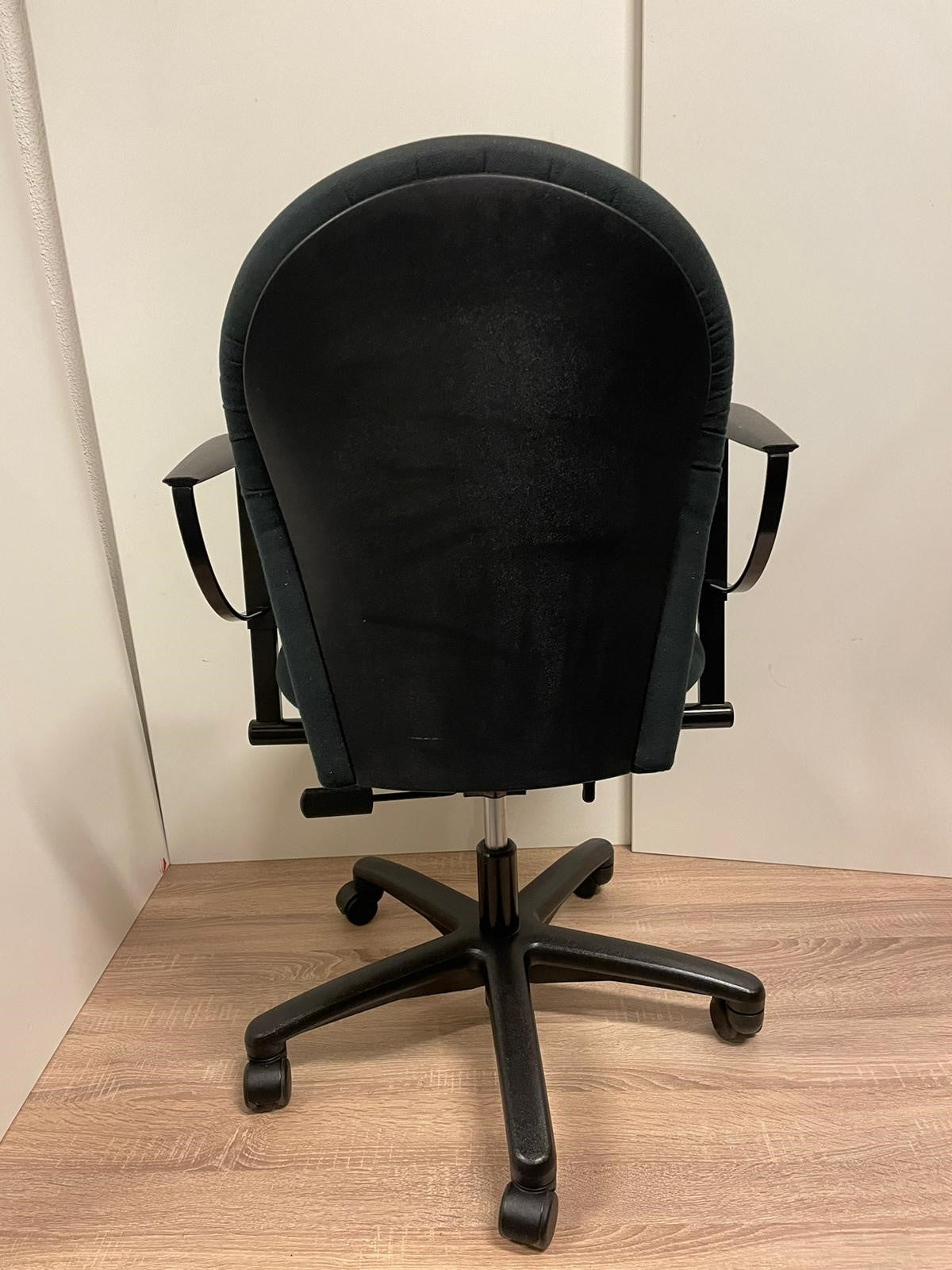 Bureaustoel Martin Stoll A11, zwart met armleggers