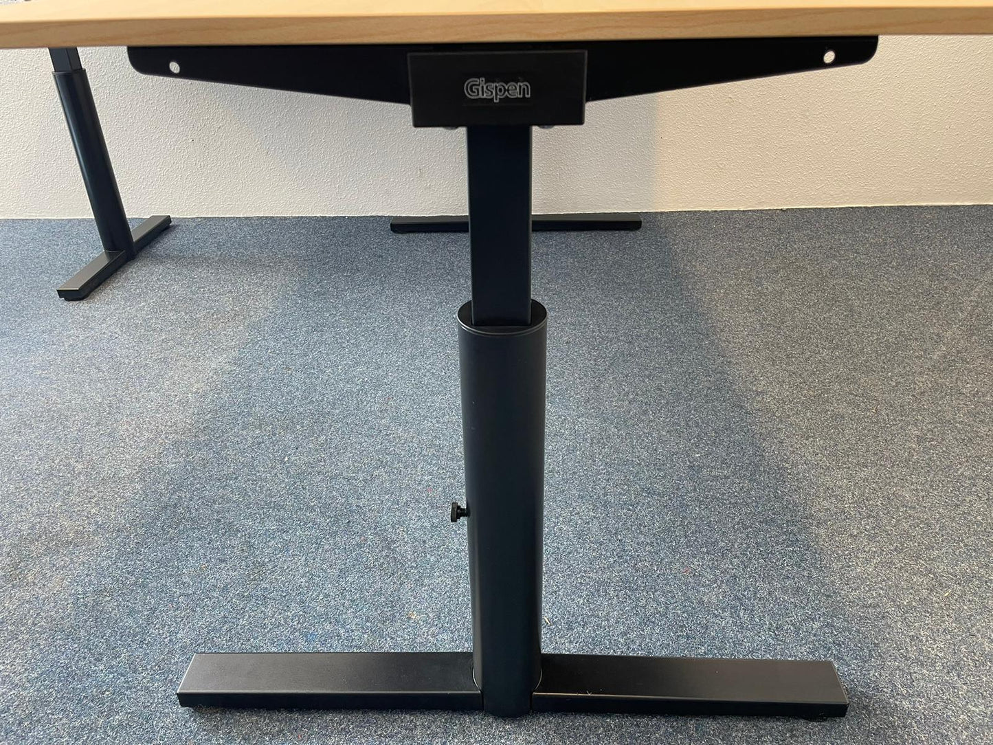 Hoekbureau Gispen 180 x 80 cm + 80 x 60 cm