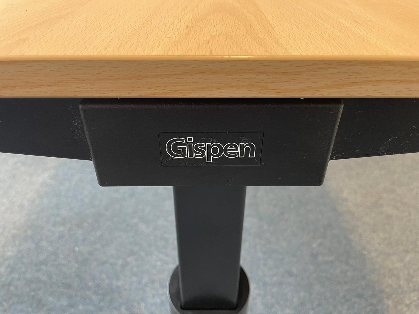 Hoekbureau Gispen 180 x 80 cm + 80 x 60 cm