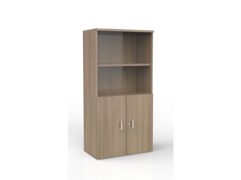 Draaideurkast Melamine halfopen