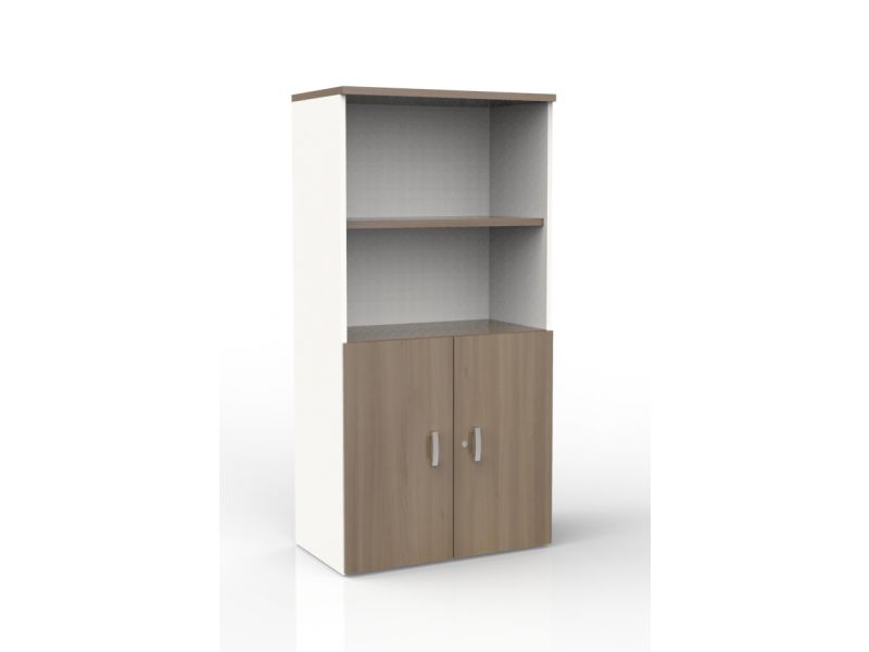 Draaideurkast Melamine halfopen