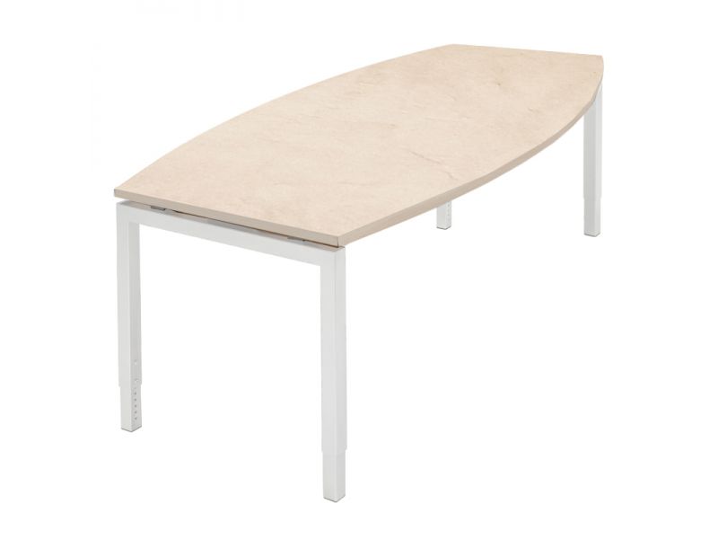 Vergadertafel Now ton-vormig