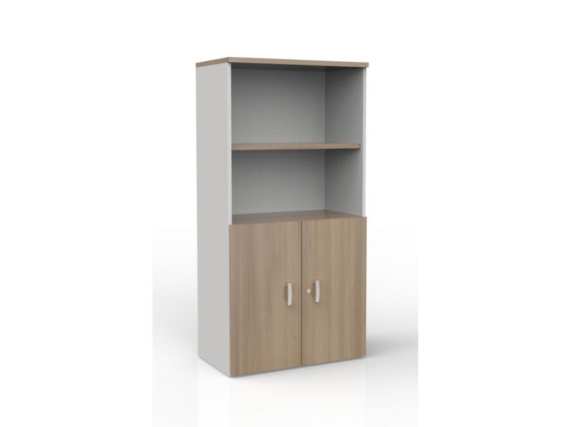 Draaideurkast Melamine halfopen