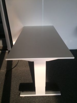 Bureau 160×80 cm Alu-wit
