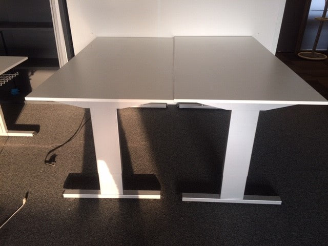 Bureau 160×80 cm Alu-wit