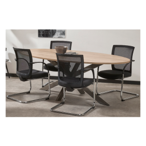 Vergadertafel Model X Ellips