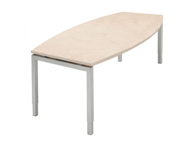 Vergadertafel Now ton-vormig
