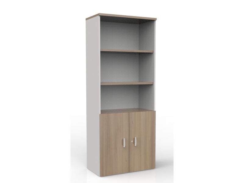 Draaideurkast Melamine halfopen