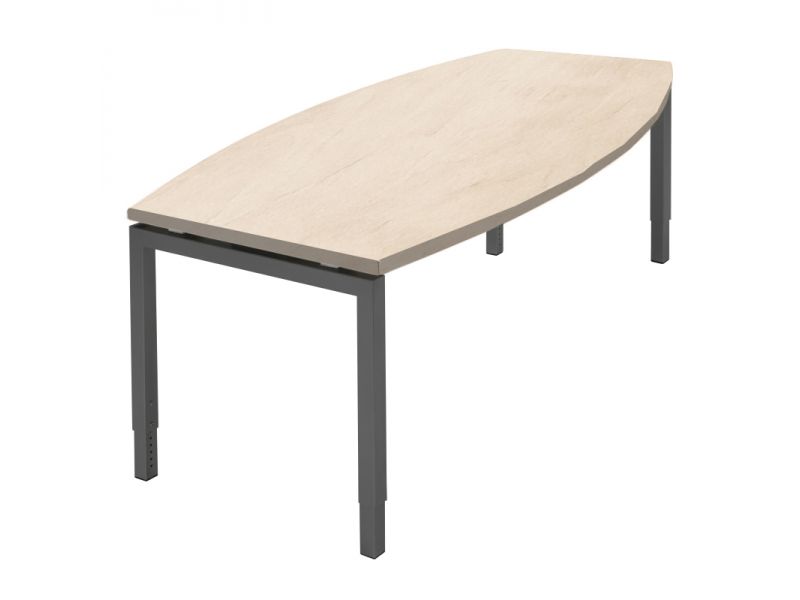Vergadertafel Now ton-vormig