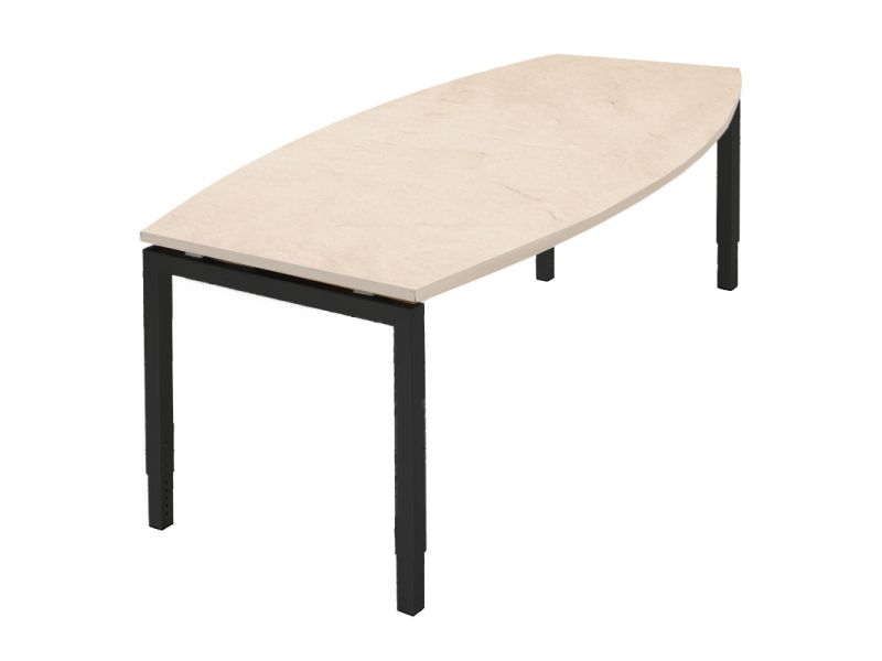 Vergadertafel Now ton-vormig